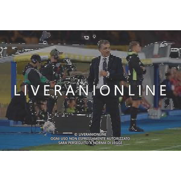 TVEM September 21, 2024 Lecce, Italy - US Lecce vs Parma Calcio 1913 - Italian soccer serie A 2024/25 - Via Del Mare Stadium. In the pic: coach Fabio Pecchia of Parma ©Emmanuele Mastrodonato/AGENZIA ALDO LIVERANI SAS