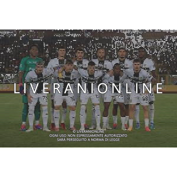 TVEM September 21, 2024 Lecce, Italy - US Lecce vs Parma Calcio 1913 - Italian soccer serie A 2024/25 - Via Del Mare Stadium. In the pic: Formazione - Parma team line up ©Emmanuele Mastrodonato/AGENZIA ALDO LIVERANI SAS
