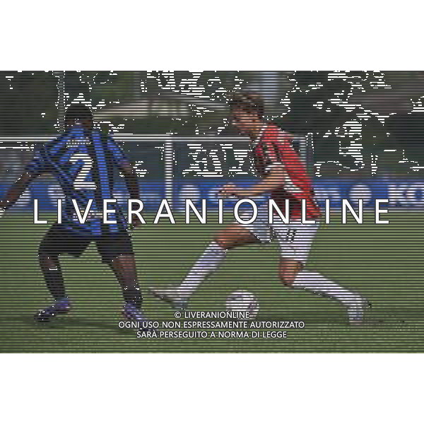 TVRG Inter vs Milan nella foto Maximilian Ibrahimovic (Milan) Milano 22-09-2024 Stadio Konami Youth Development Centre Campionato Primavera 1 - 5a giornata foto Roberto Garavaglia/Agenzia Aldo Liverani sas