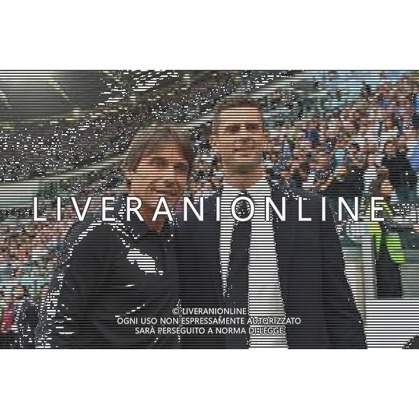 Torino 21.09.2024 Allianz Stadium @Manuela Viganti /Ag. Aldo Liverani sas Juventus vs Napoli Campionato Calcio Serie A Enilive 2024/2025 5a giornata Nella foto: antonio conte e thiago motta ©Viganti/AGENZIA ALDO LIVERANI SAS