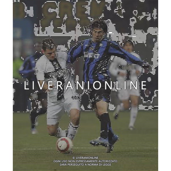 Milano 12/01/2006 coppa italia tim 2005/06 inter-parma 0:0 nella foto solari e ruopolo ph marco luzzani/ag aldo liverani s.a.s.