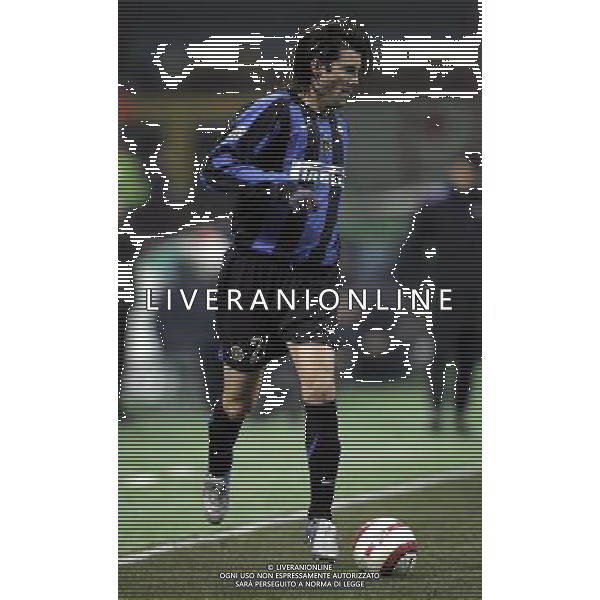 Milano 12/01/2006 coppa italia tim 2005/06 inter-parma 0:0 nella foto solari santiago ph marco luzzani/ag aldo liverani s.a.s.