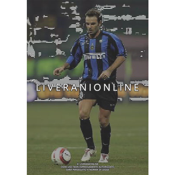 Milano 12/01/2006 coppa italia tim 2005/06 inter-parma 0:0 nella foto zanetti cristiano ph marco luzzani/ag aldo liverani s.a.s.