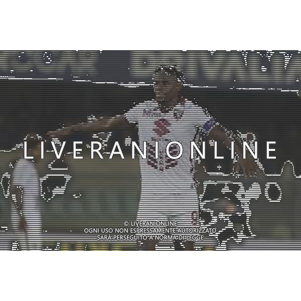 Duvan Zapata of Torino FC gestures during Hellas Verona FC vs Torino FC , 5° Serie A Enilive 2024-25 game at Marcantonio Bentegodi Stadium in Verona (VR), Italy, on September 20, 2024. (Photo by Davide Casentini)/AGENZIA ALDO LIVERANI SAS