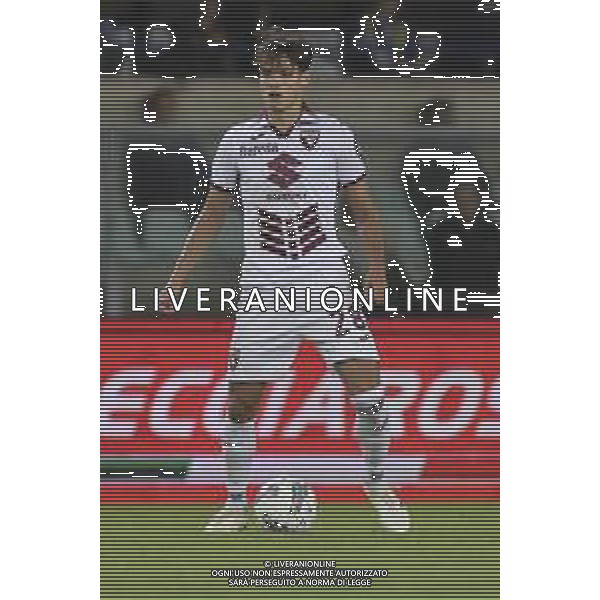 Samuele Ricci of Torino FC play the ball during Hellas Verona FC vs Torino FC , 5° Serie A Enilive 2024-25 game at Marcantonio Bentegodi Stadium in Verona (VR), Italy, on September 20, 2024. (Photo by Davide Casentini)/AGENZIA ALDO LIVERANI SAS