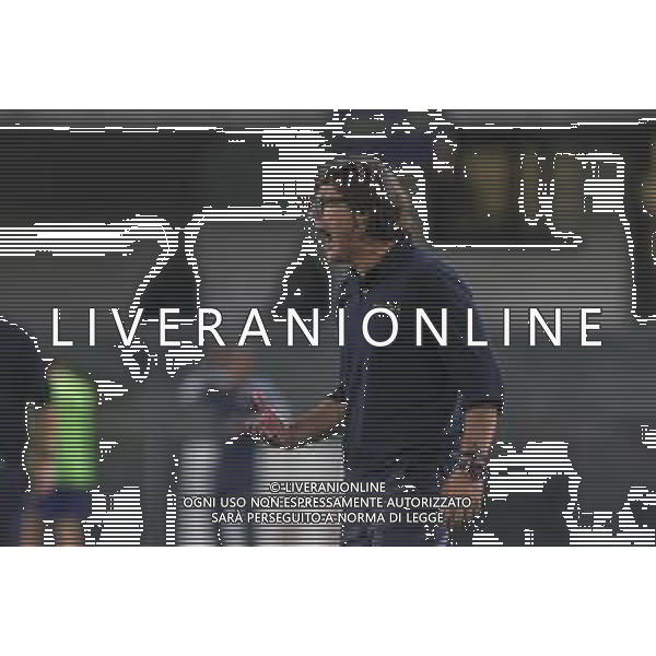 Paolo Vanoli Head Coach of Torino FC gestures during Hellas Verona FC vs Torino FC , 5° Serie A Enilive 2024-25 game at Marcantonio Bentegodi Stadium in Verona (VR), Italy, on September 20, 2024. (Photo by Davide Casentini)/AGENZIA ALDO LIVERANI SAS