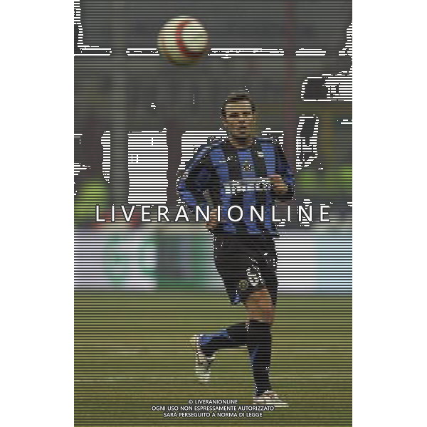 Milano 12/01/2006 coppa italia tim 2005/06 inter-parma 0:0 nella foto zanetti cristiano ph marco luzzani/ag aldo liverani s.a.s.