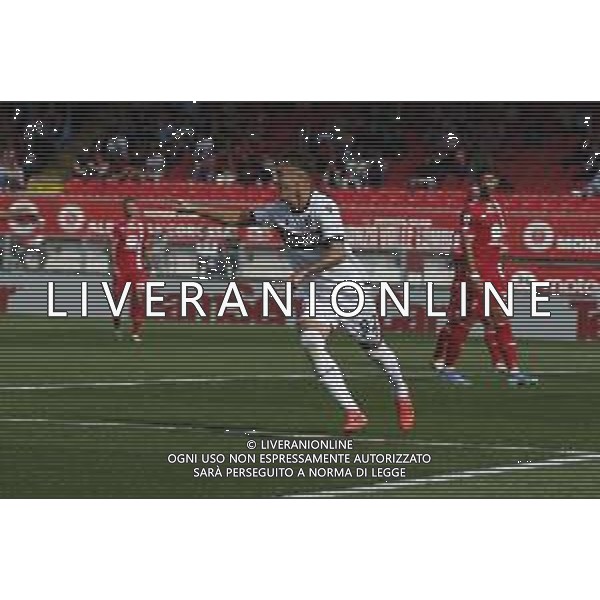Kacper Urbanski of Bologna FC celebrates after scoring during AC Monza vs Bologna BFC, 5° Serie A Enilive 2024-25 game at U-Power stadium in Monza (MB), Italy, on September 22, 2024. (Photo by Davide Casentini)/AGENZIA ALDO LIVERANI SAS