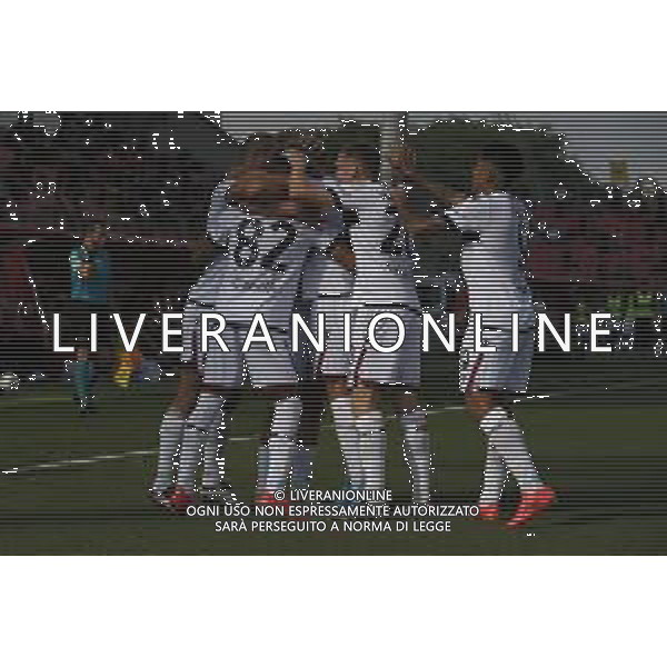 Kacper Urbanski of Bologna FC celebrates after scoring during AC Monza vs Bologna BFC, 5° Serie A Enilive 2024-25 game at U-Power stadium in Monza (MB), Italy, on September 22, 2024. (Photo by Davide Casentini)/AGENZIA ALDO LIVERANI SAS