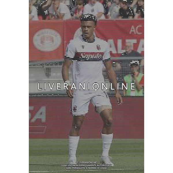 Dan Ndoye of Bologna FC looks during AC Monza vs Bologna BFC, 5° Serie A Enilive 2024-25 game at U-Power stadium in Monza (MB), Italy, on September 22, 2024. (Photo by Davide Casentini)/AGENZIA ALDO LIVERANI SAS