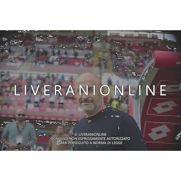 Vincenzo Italiano Head Coach of Bologna FC during AC Monza vs Bologna BFC, 5° Serie A Enilive 2024-25 game at U-Power stadium in Monza (MB), Italy, on September 22, 2024. (Photo by Davide Casentini)/AGENZIA ALDO LIVERANI SAS