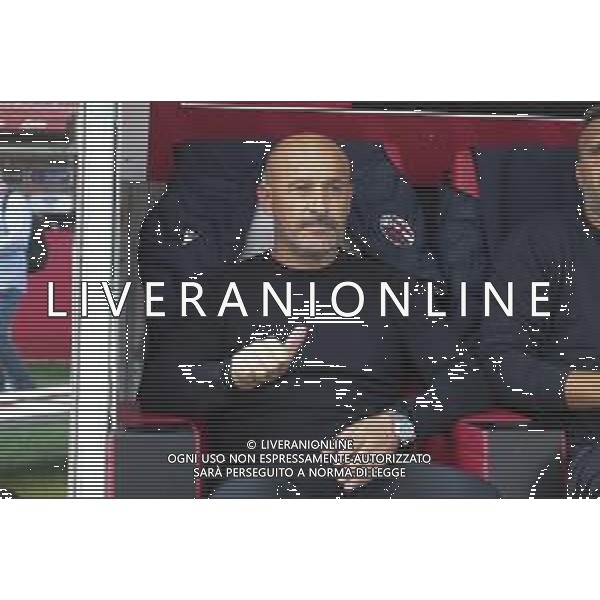 Vincenzo Italiano Head Coach of Bologna FC during AC Monza vs Bologna BFC, 5° Serie A Enilive 2024-25 game at U-Power stadium in Monza (MB), Italy, on September 22, 2024. (Photo by Davide Casentini)/AGENZIA ALDO LIVERANI SAS