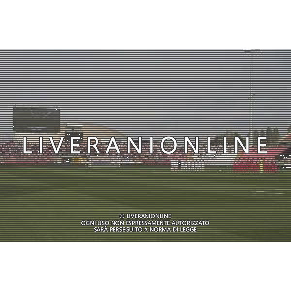 Minuto di silenzio - the minute of silence in memory of Toto’ Schillaci during AC Monza vs Bologna BFC, 5° Serie A Enilive 2024-25 game at U-Power stadium in Monza (MB), Italy, on September 22, 2024. (Photo by Davide Casentini)/AGENZIA ALDO LIVERANI SAS