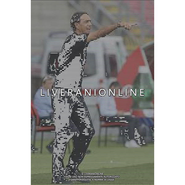 Alessandro Nesta Head Coach of AC Monza gestures during AC Monza vs Bologna BFC, 5° Serie A Enilive 2024-25 game at U-Power stadium in Monza (MB), Italy, on September 22, 2024. (Photo by Davide Casentini)/AGENZIA ALDO LIVERANI SAS