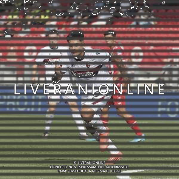 Santiago Castro of Bologna FC during AC Monza vs Bologna BFC, 5° Serie A Enilive 2024-25 game at U-Power stadium in Monza (MB), Italy, on September 22, 2024. (Photo by Davide Casentini)/AGENZIA ALDO LIVERANI SAS