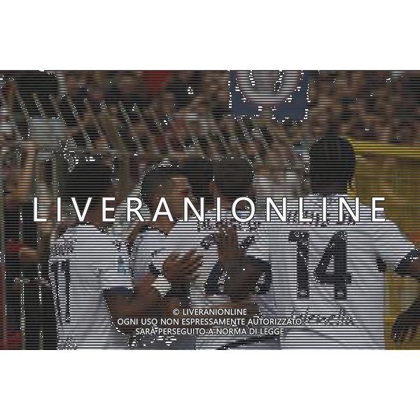 Santiago Castro of Bologna FC celebrates after scoring during AC Monza vs Bologna BFC, 5° Serie A Enilive 2024-25 game at U-Power stadium in Monza (MB), Italy, on September 22, 2024. (Photo by Davide Casentini)/AGENZIA ALDO LIVERANI SAS