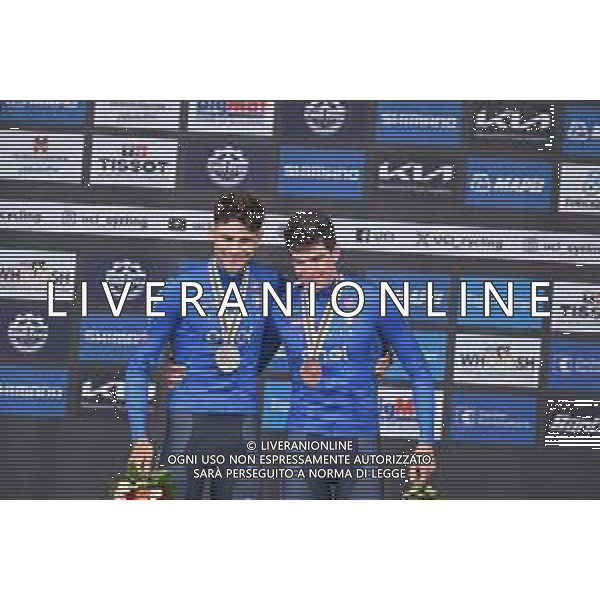 22-09-2024 World Championships Elite Cronometro; 2024, Ineos Grenadiers; 2024, Visma - Lease A Bike; Ganna, Filippo; Affini, Edoardo; Zurigo; ©SIROTTI/AGENZIA ALDO LIVERANI SAS
