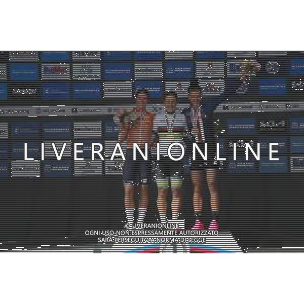 22-09-2024 World Championships Elite Women Cronometro; 2024, Australia; 2024, Olanda; 2024, Usa; Brown, Grace; Vollering, Demi; Dygert, Chloe; Zurigo; ©SIROTTI/AGENZIA ALDO LIVERANI SAS
