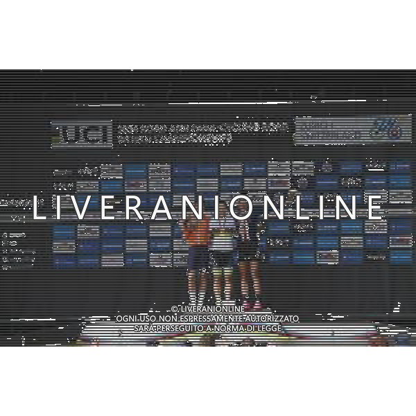 22-09-2024 World Championships Elite Women Cronometro; 2024, Australia; 2024, Olanda; 2024, Usa; Brown, Grace; Vollering, Demi; Dygert, Chloe; Zurigo; ©SIROTTI/AGENZIA ALDO LIVERANI SAS