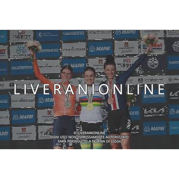22-09-2024 World Championships Elite Women Cronometro; 2024, Australia; 2024, Olanda; 2024, Usa; Brown, Grace; Vollering, Demi; Dygert, Chloe; Zurigo; ©SIROTTI/AGENZIA ALDO LIVERANI SAS