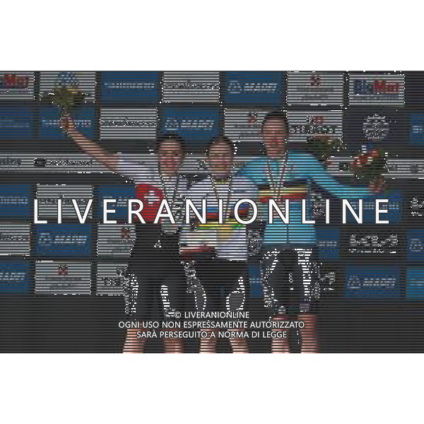 22-09-2024 World Championships U23 Women Cronometro; 2024, Germany; 2024, Svizzera; 2024, Belgium; Niedermaier, Antonia; Liechti, Jasmin; De Wilde, Julie; Zurigo; ©SIROTTI/AGENZIA ALDO LIVERANI SAS