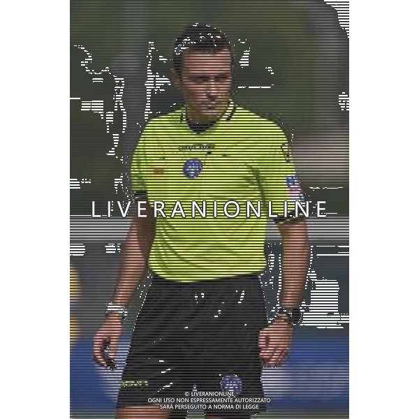 TVRG Inter vs Milan nella foto l\'arbitro Luca De Angeli di Milano Milano 22-09-2024 Stadio Konami Youth Development Centre Campionato Primavera 1 - 5a giornata foto Roberto Garavaglia/Agenzia Aldo Liverani sas