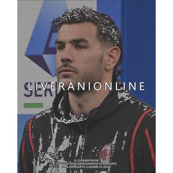 Inter vs Milan nella foto Theo Hernandez (Milan) Milano 22-09-2024 Stadio Giuseppe Meazza - San Siro Campionato Serie A Enilive - 5a giornata foto Roberto Garavaglia/Agenzia Aldo Liverani sas/AGENZIA ALDO LIVERANI SAS