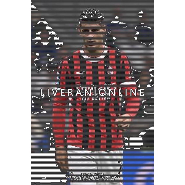 Inter vs Milan nella foto Alvaro Morata (Milan) Milano 22-09-2024 Stadio Giuseppe Meazza - San Siro Campionato Serie A Enilive - 5a giornata foto Roberto Garavaglia/Agenzia Aldo Liverani sas/AGENZIA ALDO LIVERANI SAS