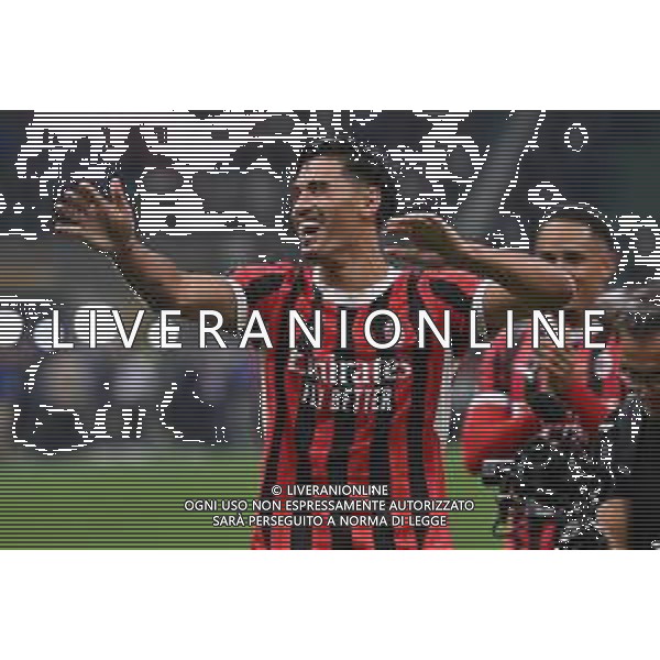 Inter vs Milan nella foto Tijjani Reijnders (Milan) esultanza a fine partita Milano 22-09-2024 Stadio Giuseppe Meazza - San Siro Campionato Serie A Enilive - 5a giornata foto Roberto Garavaglia/Agenzia Aldo Liverani sas/AGENZIA ALDO LIVERANI SAS