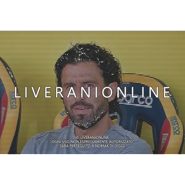 TVEM September 24, 2024 Lecce, Italy - US Lecce vs US Sassuolo - Coppa Italia round of 16 match 2024/25 - Via Del Mare Stadium. In the pic: coach Fabio Grosso of US Sassuolo foto emmanuele mastrodonato-ag aldo liverani sas