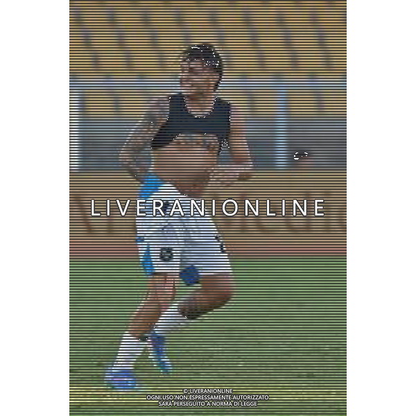 TVEM September 24, 2024 Lecce, Italy - US Lecce vs US Sassuolo - Coppa Italia round of 16 match 2024/25 - Via Del Mare Stadium. In the pic: Lua D\'Andrea of US Sassuolo celebrates after scoring a goal foto emmanuele mastrodonato-ag aldo liverni sas