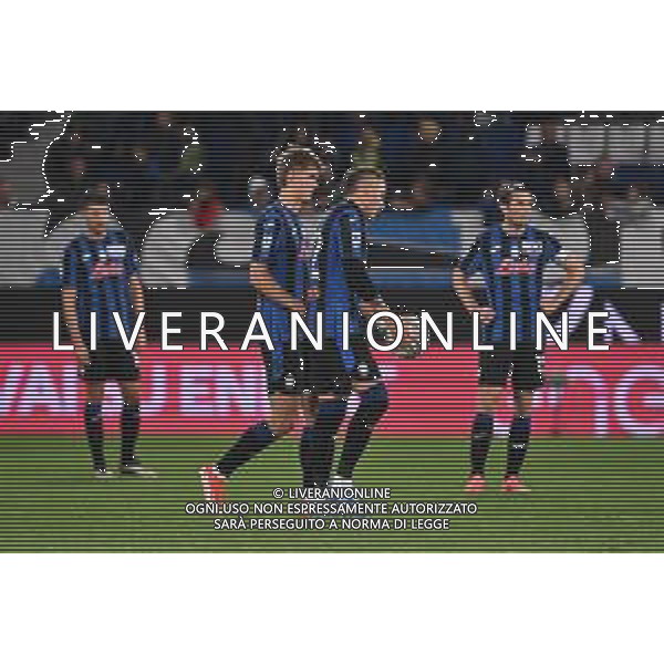 TVRG Atalanta vs Como nella foto delusione Atalanta dopo il gol subito Bergamo 24-09-2024 Gewiss Stadium Campionato Serie A Enilive - 5a giornata foto Roberto Garavaglia/Agenzia Aldo Liverani sas