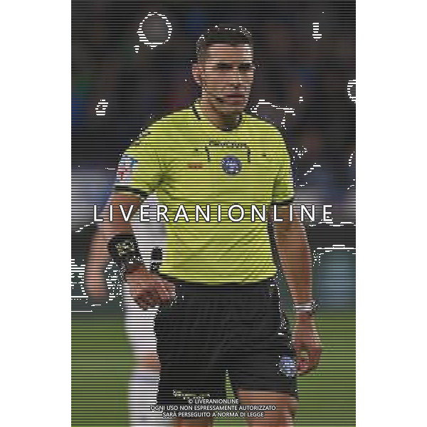 TVRG Atalanta vs Como nella foto l\'arbitro Paride Tremolada di Monza Bergamo 24-09-2024 Gewiss Stadium Campionato Serie A Enilive - 5a giornata foto Roberto Garavaglia/Agenzia Aldo Liverani sas/AGENZIA ALDO LIVERANI SAS