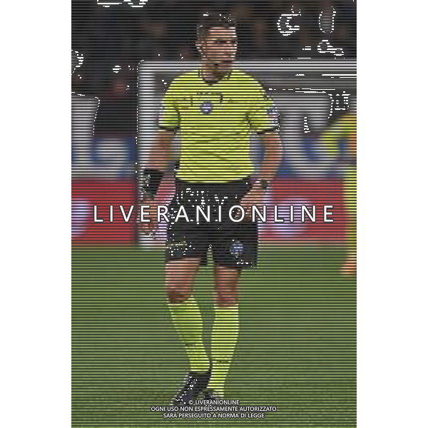 TVRG Atalanta vs Como nella foto l\'arbitro Paride Tremolada di Monza Bergamo 24-09-2024 Gewiss Stadium Campionato Serie A Enilive - 5a giornata foto Roberto Garavaglia/Agenzia Aldo Liverani sas/AGENZIA ALDO LIVERANI SAS