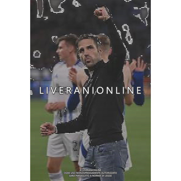 TVRG Atalanta vs Como nella foto Cesc Fabregas allenatore Como esultanza a fine partita Bergamo 24-09-2024 Gewiss Stadium Campionato Serie A Enilive - 5a giornata foto Roberto Garavaglia/Agenzia Aldo Liverani sas/AGENZIA ALDO LIVERANI SAS