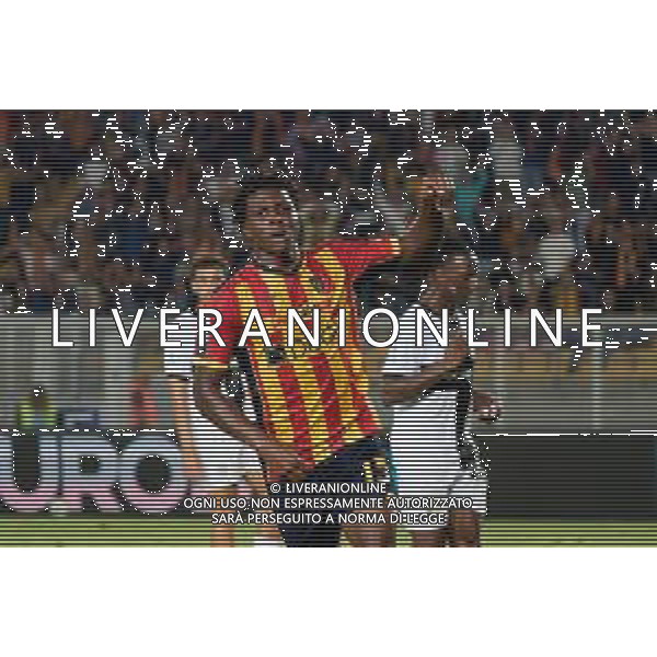 TVEM September 21, 2024 Lecce, Italy - US Lecce vs Parma Calcio 1913 - Italian soccer serie A 2024/25 - Via Del Mare Stadium. In the pic: Patrick Dorgu of US Lecce foto emmanuele matrodonato-ag aldo liverani sas