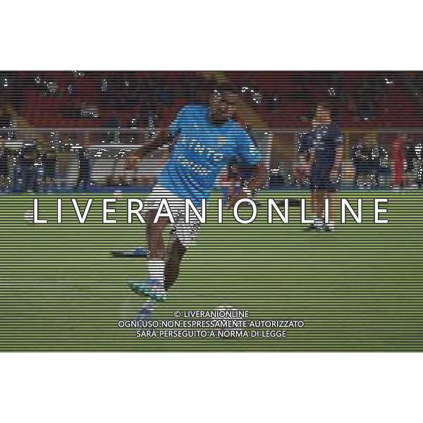 TVEM September 21, 2024 Lecce, Italy - US Lecce vs Parma Calcio 1913 - Italian soccer serie A 2024/25 - Via Del Mare Stadium. In the pic: Ange-Yoan Bonny of Parma foto emmanuele matrodonato-ag aldo liverani sas
