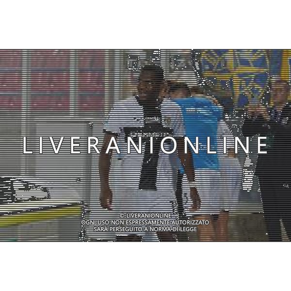 TVEM September 21, 2024 Lecce, Italy - US Lecce vs Parma Calcio 1913 - Italian soccer serie A 2024/25 - Via Del Mare Stadium. In the pic: Ange-Yoan Bonny of Parma foto emmanuele matrodonato-ag aldo liverani sas