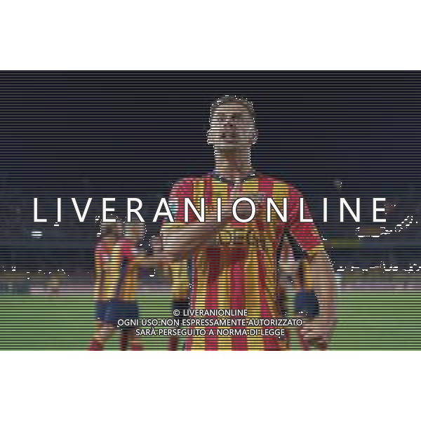 TVEM September 21, 2024 Lecce, Italy - US Lecce vs Parma Calcio 1913 - Italian soccer serie A 2024/25 - Via Del Mare Stadium. In the pic: Ylber Ramadani of US Lecce celebrates foto emmanuele matrodonato-ag aldo liverani sas