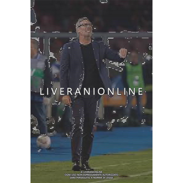 TVEM September 21, 2024 Lecce, Italy - US Lecce vs Parma Calcio 1913 - Italian soccer serie A 2024/25 - Via Del Mare Stadium. In the pic: coach Luca Gotti of US Lecce foto emmanuele matrodonato-ag aldo liverani sas