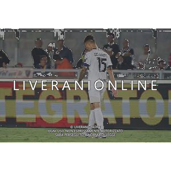 TVEM September 21, 2024 Lecce, Italy - US Lecce vs Parma Calcio 1913 - Italian soccer serie A 2024/25 - Via Del Mare Stadium. In the pic: Enrico Delprato of Parma foto emmanuele matrodonato-ag aldo liverani sas