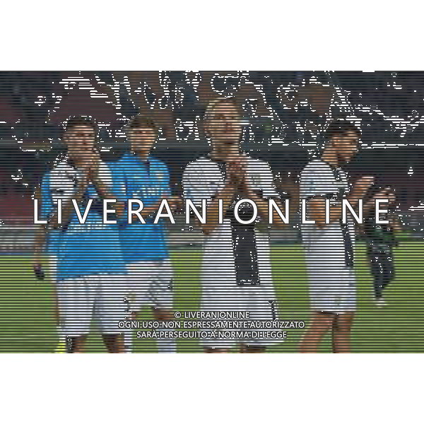 TVEM September 21, 2024 Lecce, Italy - US Lecce vs Parma Calcio 1913 - Italian soccer serie A 2024/25 - Via Del Mare Stadium. In the pic: Pontus Almqvist applauds fans foto emmanuele matrodonato-ag aldo liverani sas