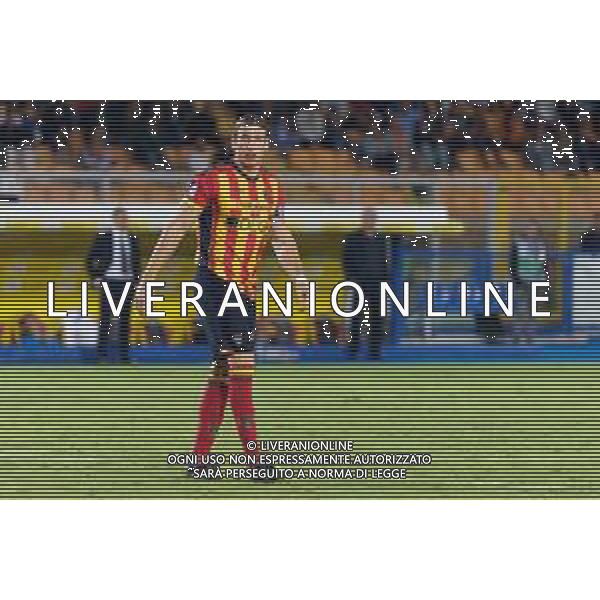 TVEM September 21, 2024 Lecce, Italy - US Lecce vs Parma Calcio 1913 - Italian soccer serie A 2024/25 - Via Del Mare Stadium. In the pic: Federico Baschirotto of US Lecce foto emmanuele matrodonato-ag aldo liverani sas