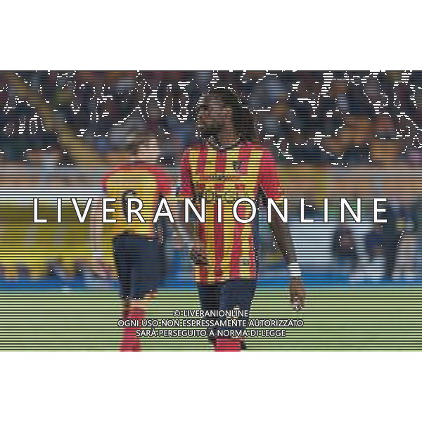 TVEM September 21, 2024 Lecce, Italy - US Lecce vs Parma Calcio 1913 - Italian soccer serie A 2024/25 - Via Del Mare Stadium. In the pic: Kialonda Gaspar of US Lecce foto emmanuele matrodonato-ag aldo liverani sas