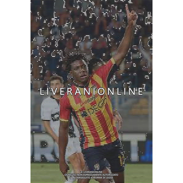 TVEM September 21, 2024 Lecce, Italy - US Lecce vs Parma Calcio 1913 - Italian soccer serie A 2024/25 - Via Del Mare Stadium. In the pic: Patrick Dorgu of US Lecce foto emmanuele matrodonato-ag aldo liverani sas