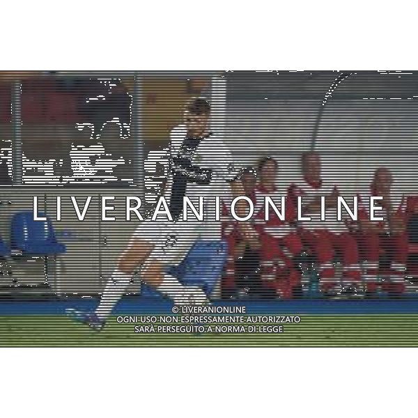 TVEM September 21, 2024 Lecce, Italy - US Lecce vs Parma Calcio 1913 - Italian soccer serie A 2024/25 - Via Del Mare Stadium. In the pic: Antoine Hainaut of Parma foto emmanuele matrodonato-ag aldo liverani sas