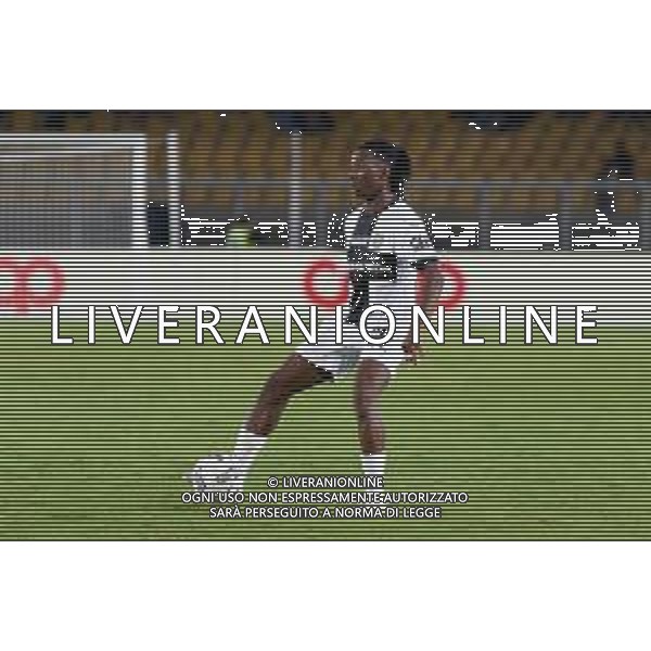 TVEM September 21, 2024 Lecce, Italy - US Lecce vs Parma Calcio 1913 - Italian soccer serie A 2024/25 - Via Del Mare Stadium. In the pic: Woyo Coulibaly of Parma foto emmanuele matrodonato-ag aldo liverani sas