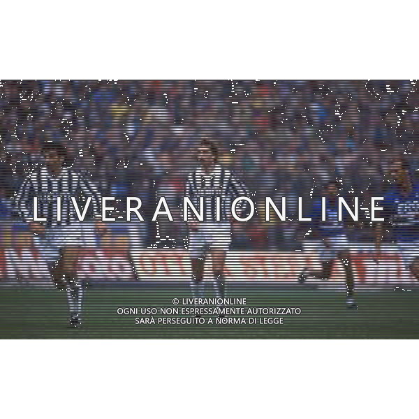 DIAP-RETROSPETTIVA DANIELE FORTUNATO CALCIATORE NELLA FOTO DANIELE FORTUNATO CON LA MAGLIA DELLA JUVENTUS CALCIO AG ALDO LIVERANI SAS 