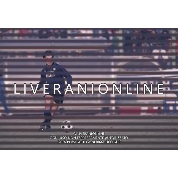 DIAP-RETROSPETTIVA DANIELE FORTUNATO CALCIATORE NELLA FOTO DANIELE FORTUNATO CON LA MAGLIA DELL\'ATALANTA CALCIO AG ALDO LIVERANI SAS