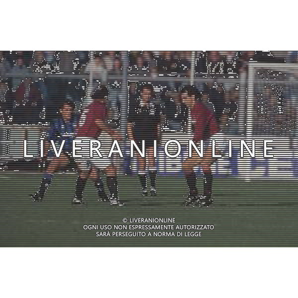 DIAP-RETROSPETTIVA DANIELE FORTUNATO CALCIATORE NELLA FOTO DANIELE FORTUNATO CON LA MAGLIA DEL TORINO CALCIO AG ALDO LIVERANI SAS
